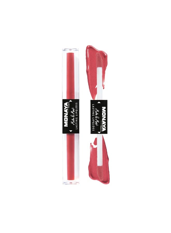 Monaya G006 Matte & Moist Lip Gloss – Long-Lasting, Velvet Matte Finish, Moisturizing, Non-Drying, Lip Care, Cruelty-Free Makeup - Image 2